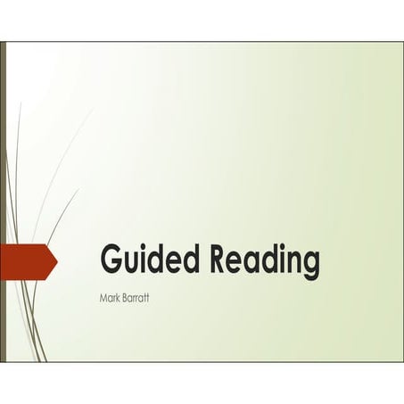 Guided Reading 