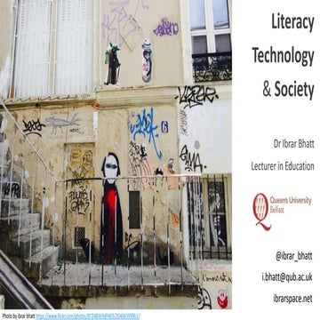 Literacy, Technology, and Society