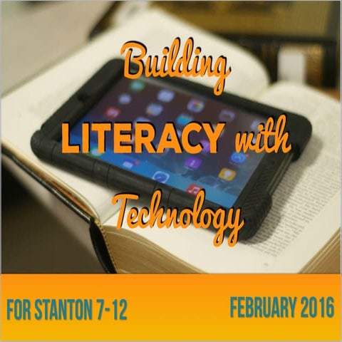 Building Literacy with Technology (7-12) 