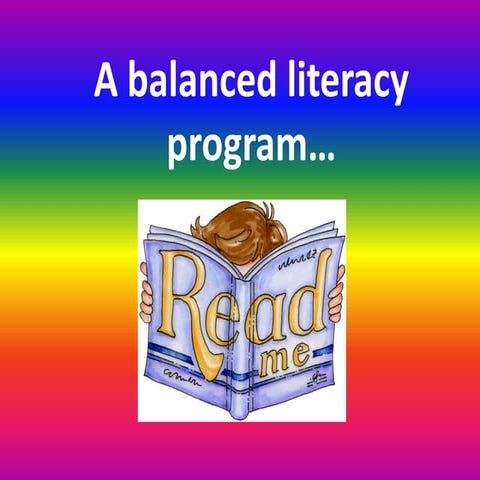 A Balanced Literacy Program for Special Education