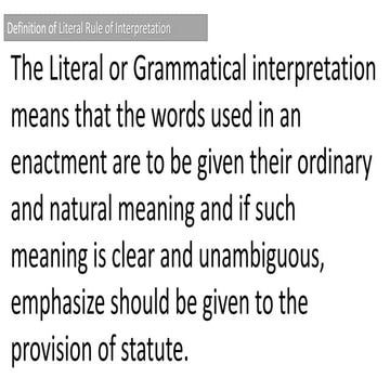 Literal Rule of Interpretation.pptx