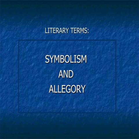 Literary terms-symbolism-and-allegory