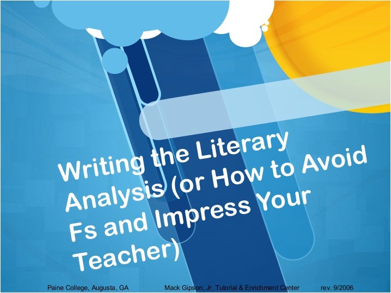 Summer reading essay