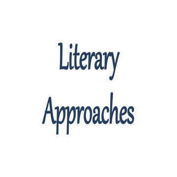 Grade 10 - Quarter 3 Literary Approach.pptx