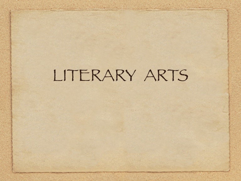 Literary Arts