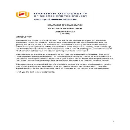 Literary criticism 2016 additional material rev (2)