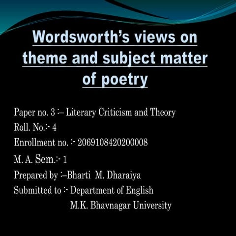 Literary criticism and theory