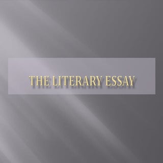 Literary essay