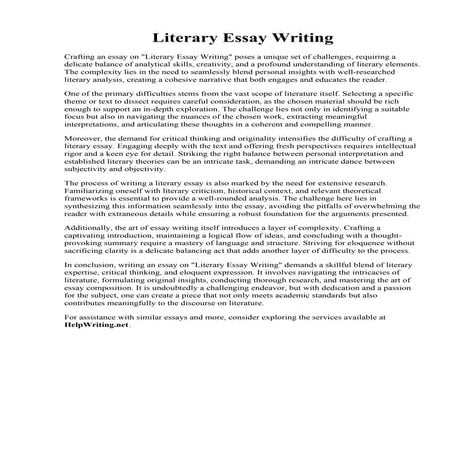 Sacrifice Essay | PDF
