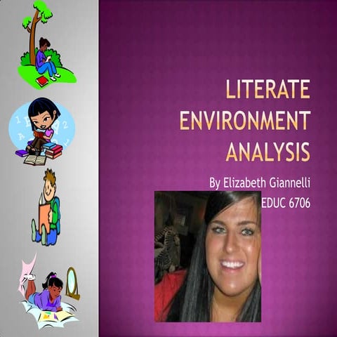Literate environment analysis