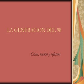 Generacion del 98