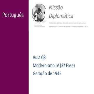 Estudos CACD Missão Diplomática - L...