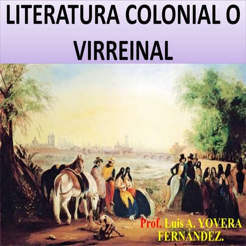 Literatura colonial