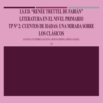 Literatura. Cuentos de Perrault.