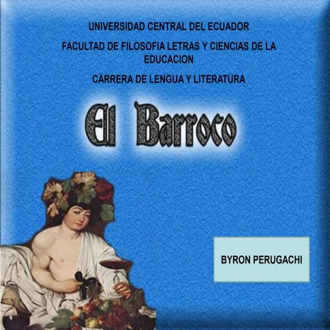 literatura barroca por byron perugachi