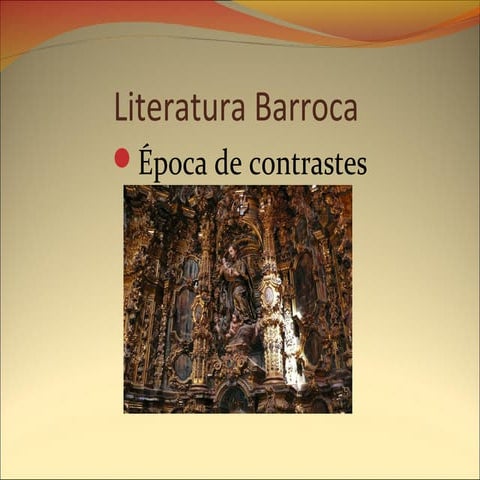 Literatura barroca