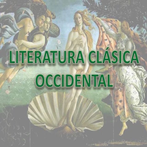 Literatura clásica occidental