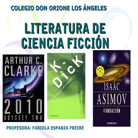 Literatura de ciencia ficción fabiola