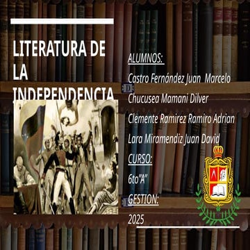 xxdd LITERATURA DE LA INDEPENDENCIA.pptx