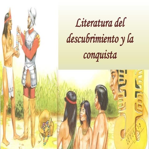 Literatura del descubrimiento y conquista en colombia 8° 