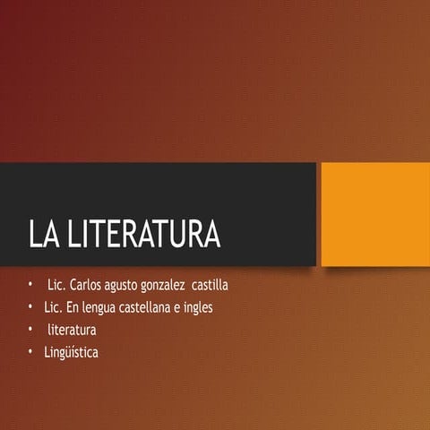 Literatura.