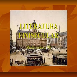 Literatura finisecular para 4º ESO