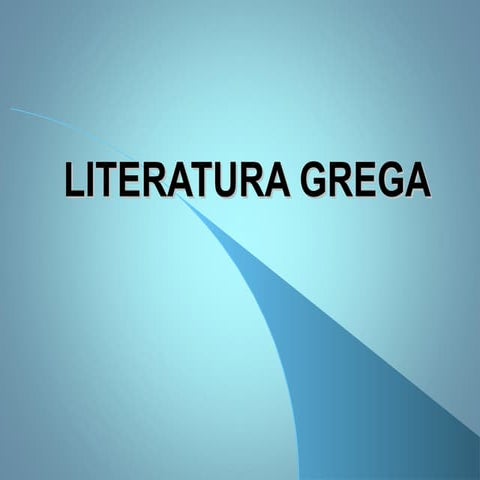Literatura grega