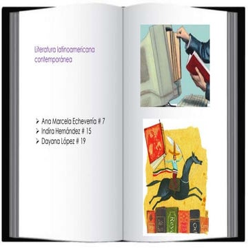 Literatura latinoamericana contemporánea