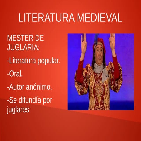 Literatura mediaval. alumno pcpi