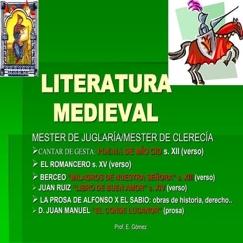 Literatura medieval completa