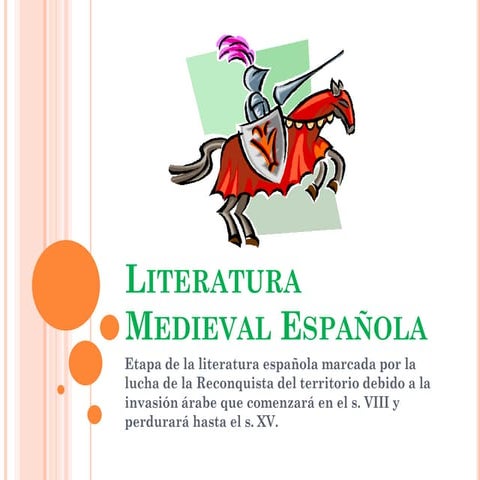 Literatura medieval española
