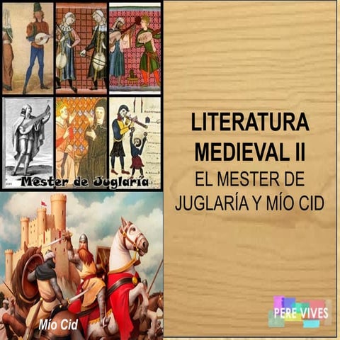 LITERATURA MEDIEVAL II -MESTER DE JUGLARÍA-.pptx