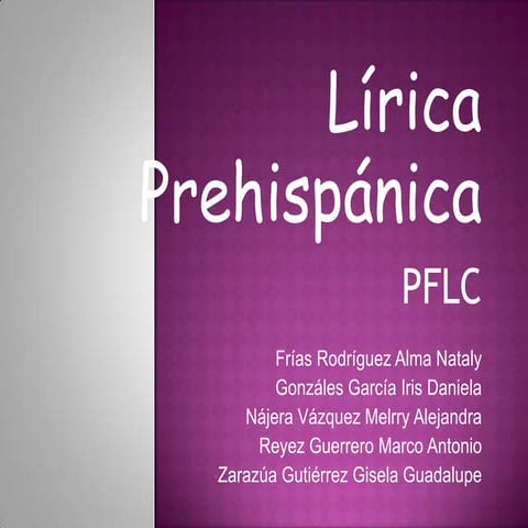 Literatura prehispánica