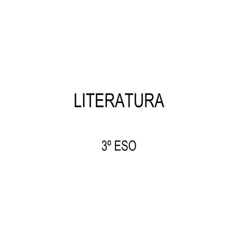 Literatura repaso