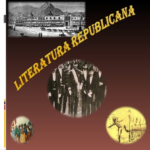 Literatura republicana peruana
