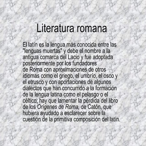 LAS PRINCIPALES OBRAS Y AUTORES MÁS IMPORANTES DE LA LITERATURA ROMANA.docx