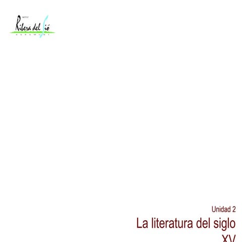 Literaturasigloxv 121106090238-phpapp01