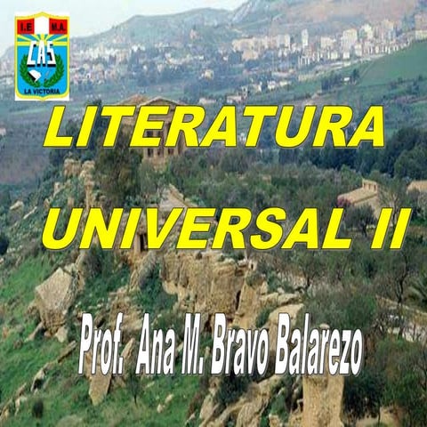 Literatura Universal II (Renacimiento)