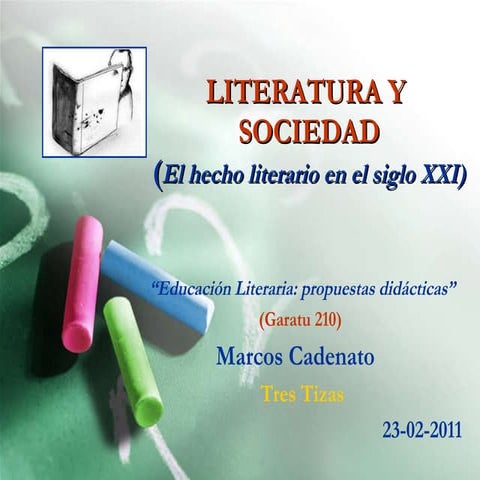 Literaturaysociedad2010 2011 cl