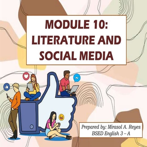 Literature and social media