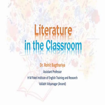 Literature in the classroom