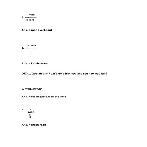 Literature logic/ Get ready for Interview