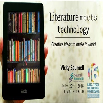 Literature meets technology: Creative tasks to make it work!