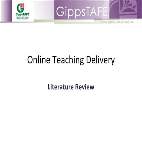 Literature review