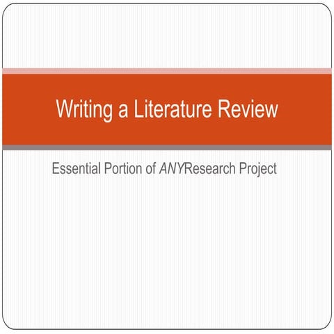 CRP Literature Review