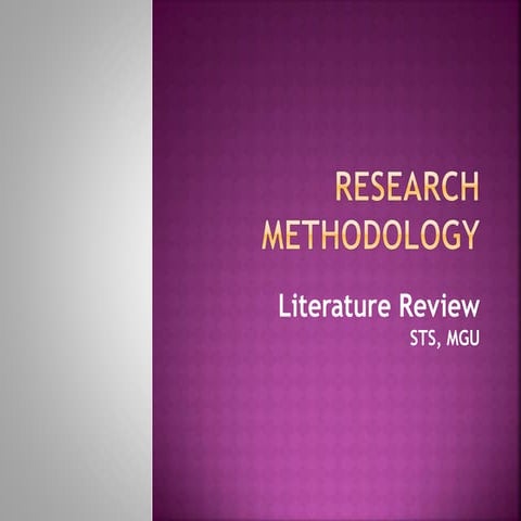 Literature review