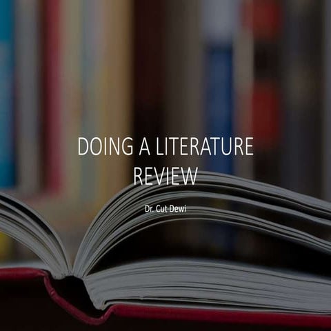 Literature Review Articel writing strategi