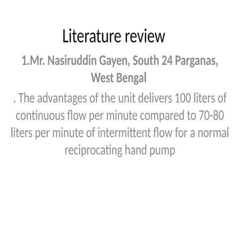 Examples of literature reviews Writing li | PPTX