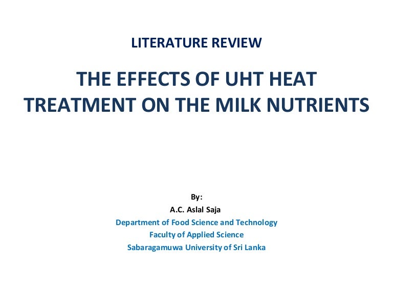 Uht Milk Process Flow Chart