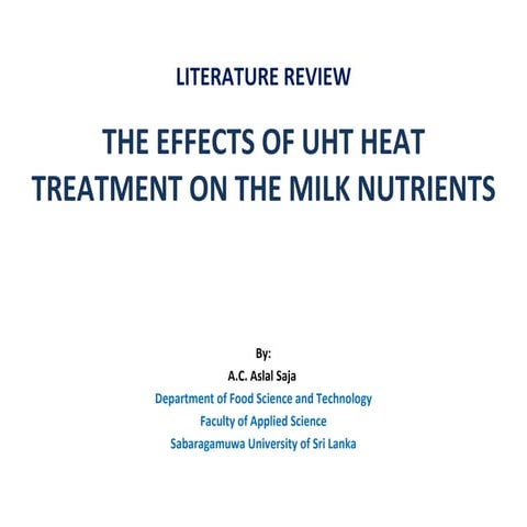 HTST and UHT Technique | PPTX